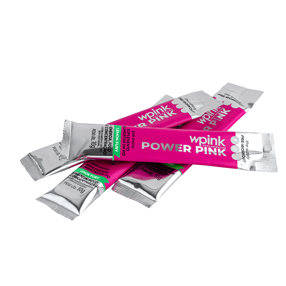 power pink de limão - pré-treino - 300g - wp - foto 2